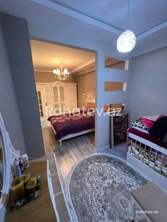 İcarəyə verilir 2 otaqlı yeni tikili 80 m², İnşaatçılar m.