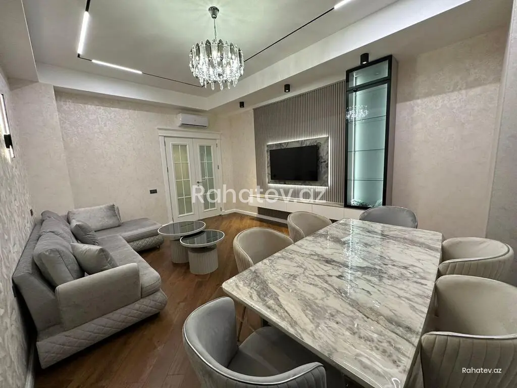 İcarəyə verilir 3 otaqlı yeni tikili 145 m², Ağ şəhər q.